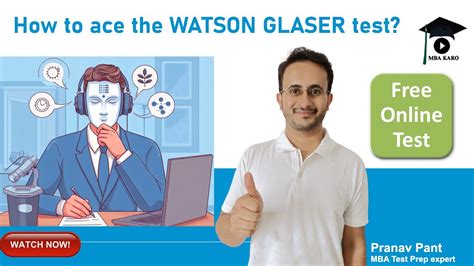 is the watson glaser test hard|watson glaser free practice tests.